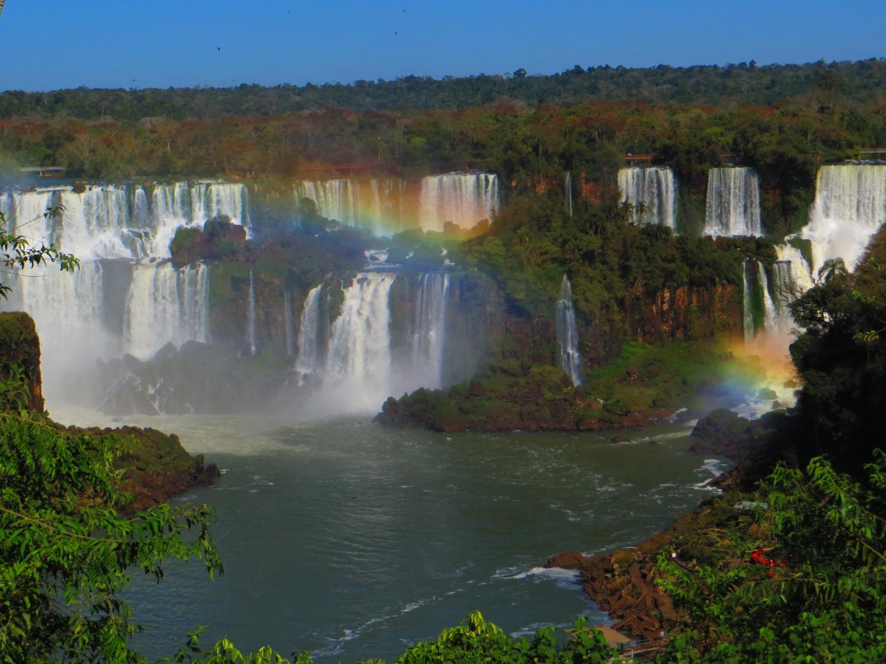 Les chutes d'Iguazu (côté brésilien)