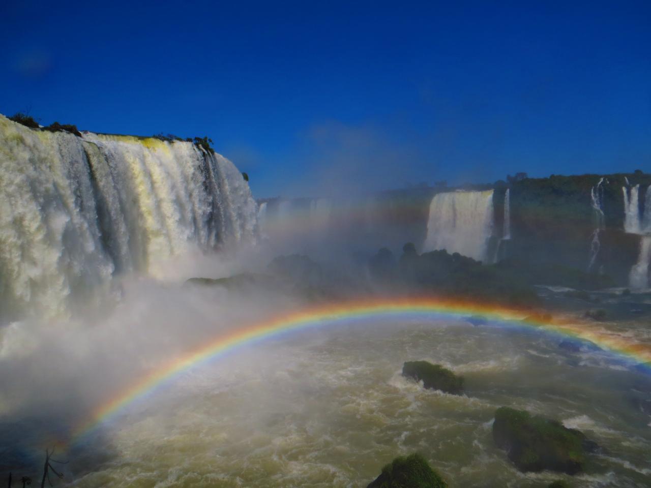 Les chutes d'Iguazu (côté brésilien)