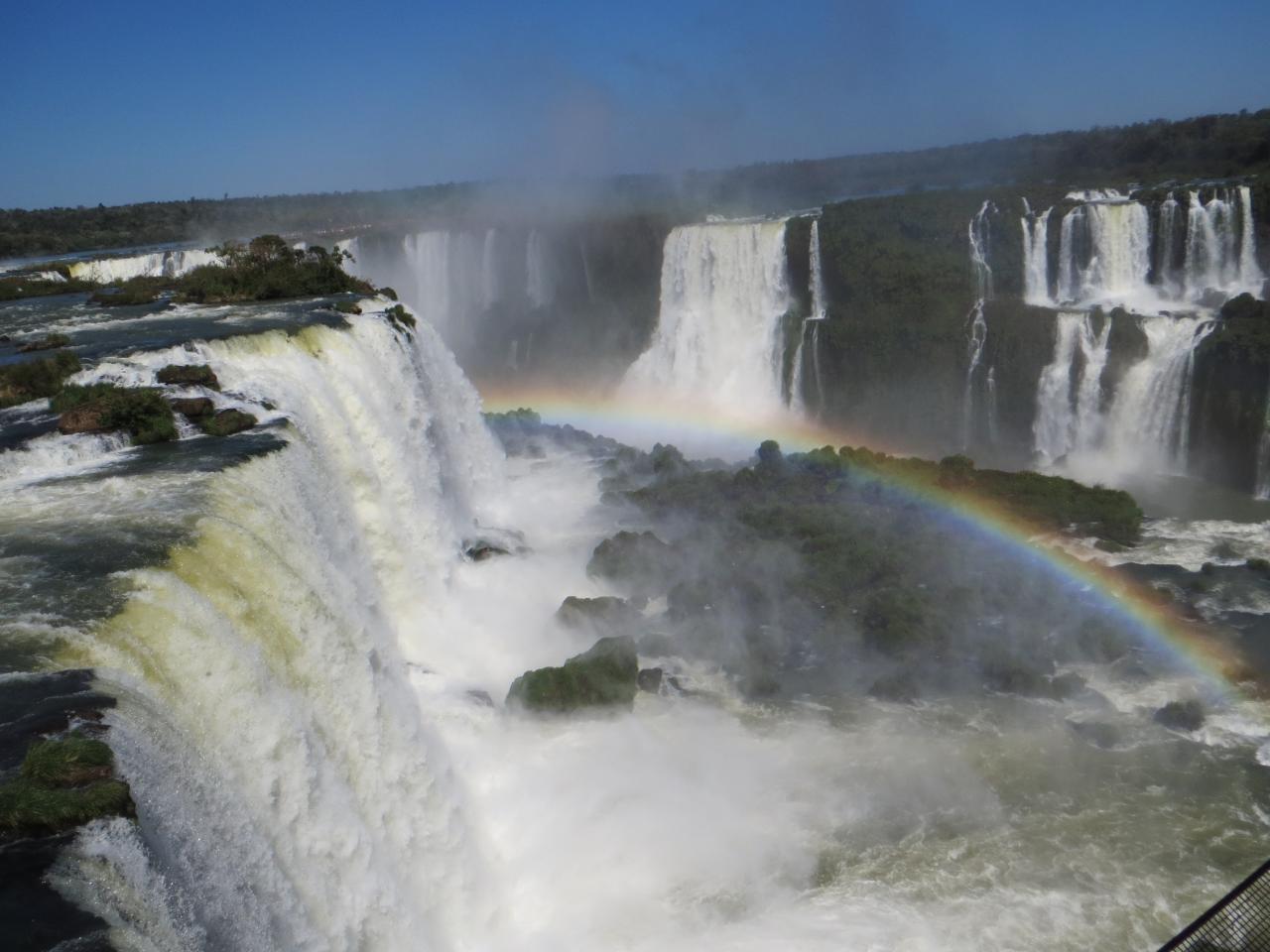 Les chutes d'Iguazu (côté brésilien)