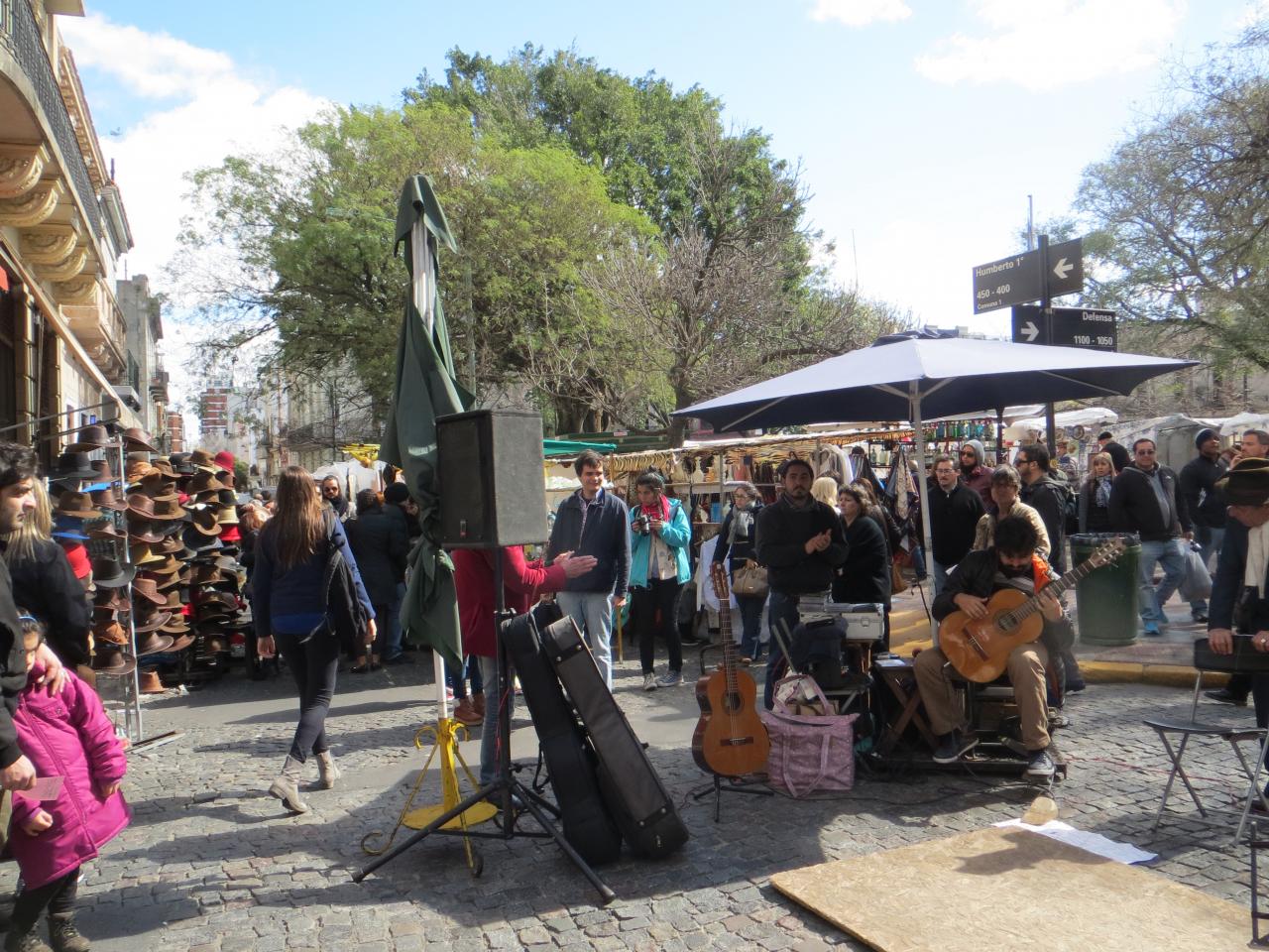 Buenos Aires : Marché du dimanche