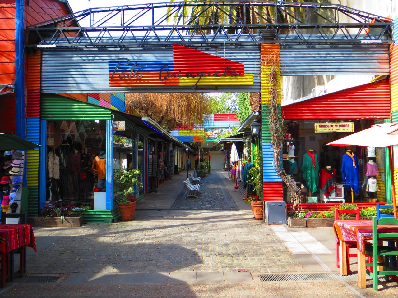 Buenos Aires : le caminito, quartier de la Boca