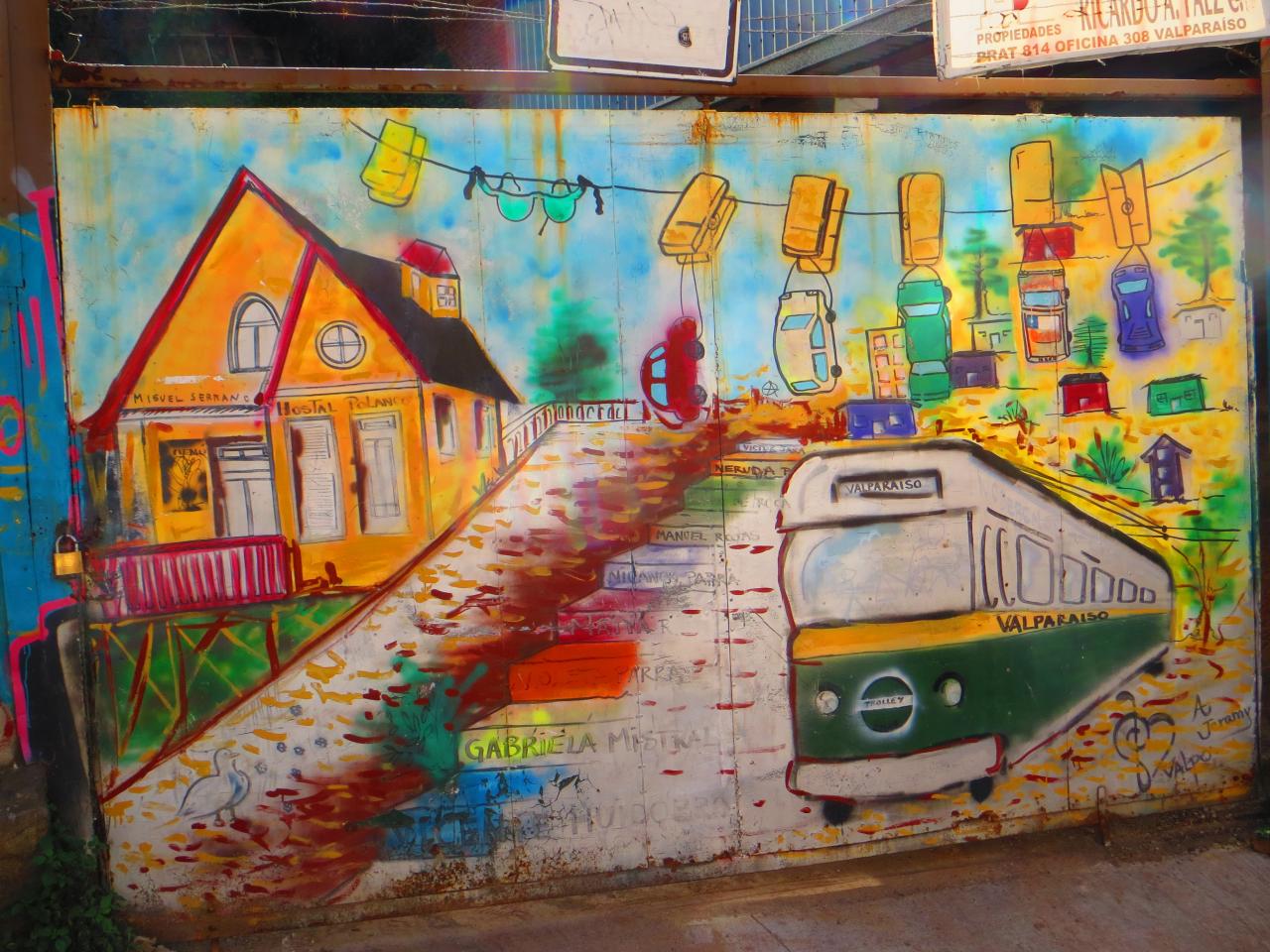 Valparaiso sous le soleil
