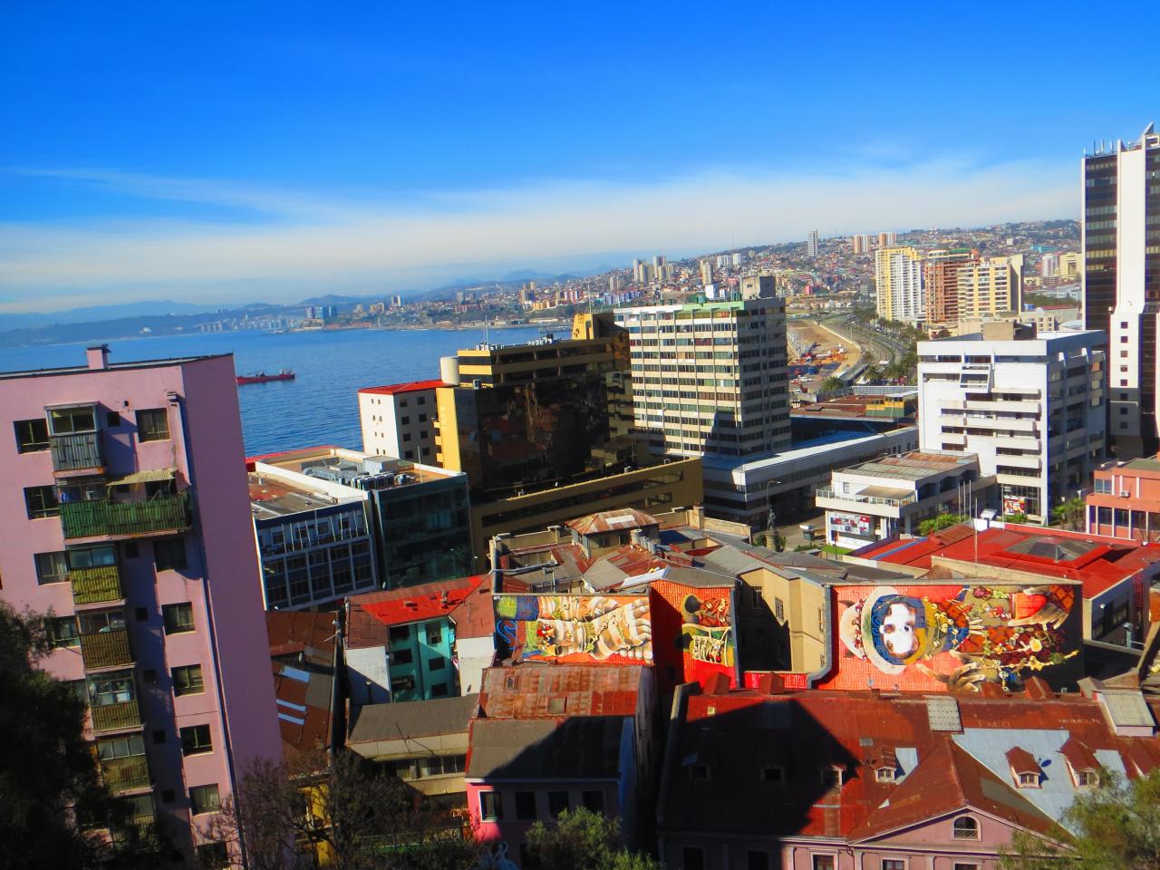 Valparaiso sous le soleil