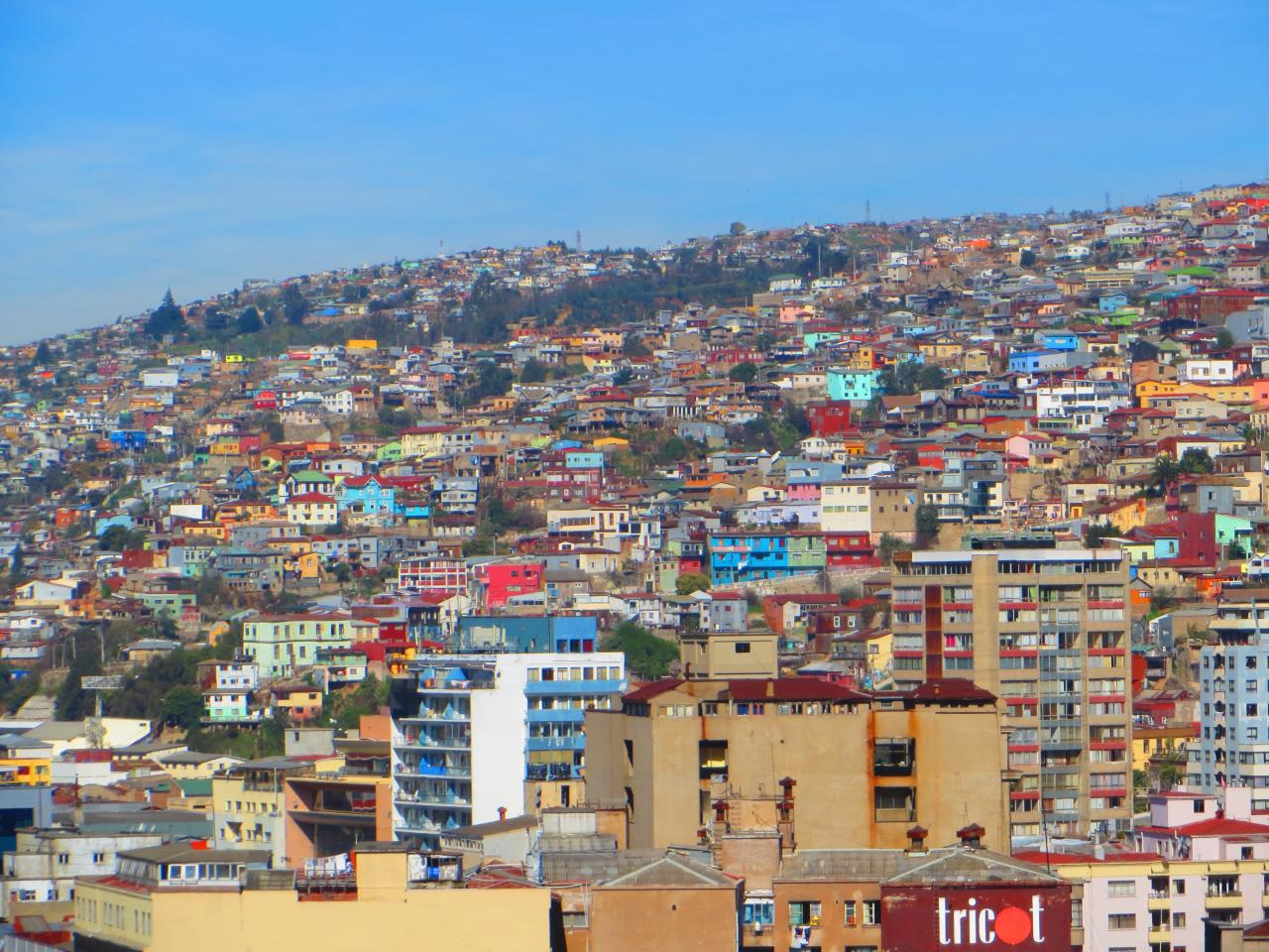 Valparaiso sous le soleil