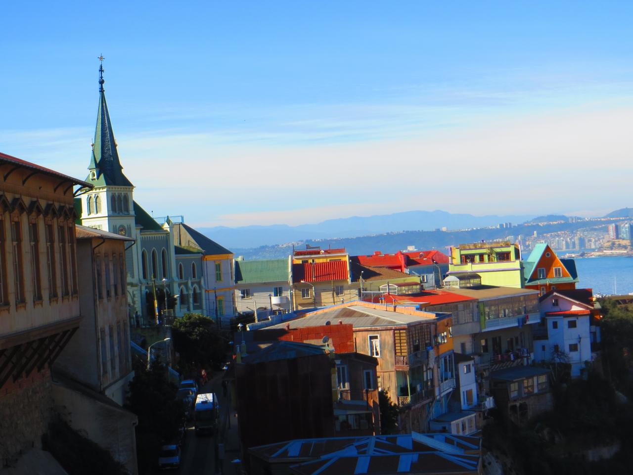 Valparaiso sous le soleil