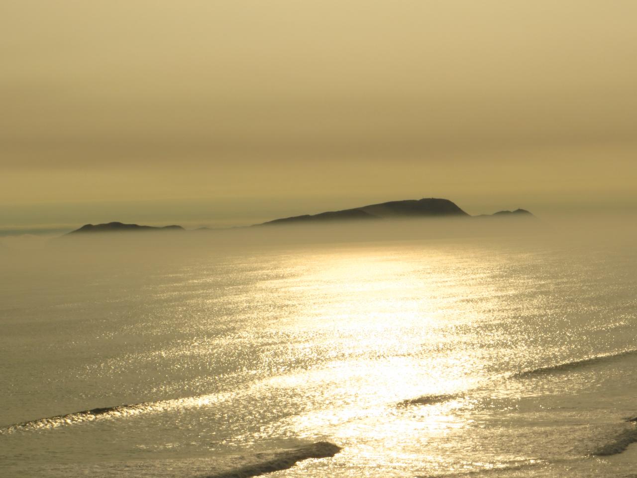 Couché de soleil sur Lima