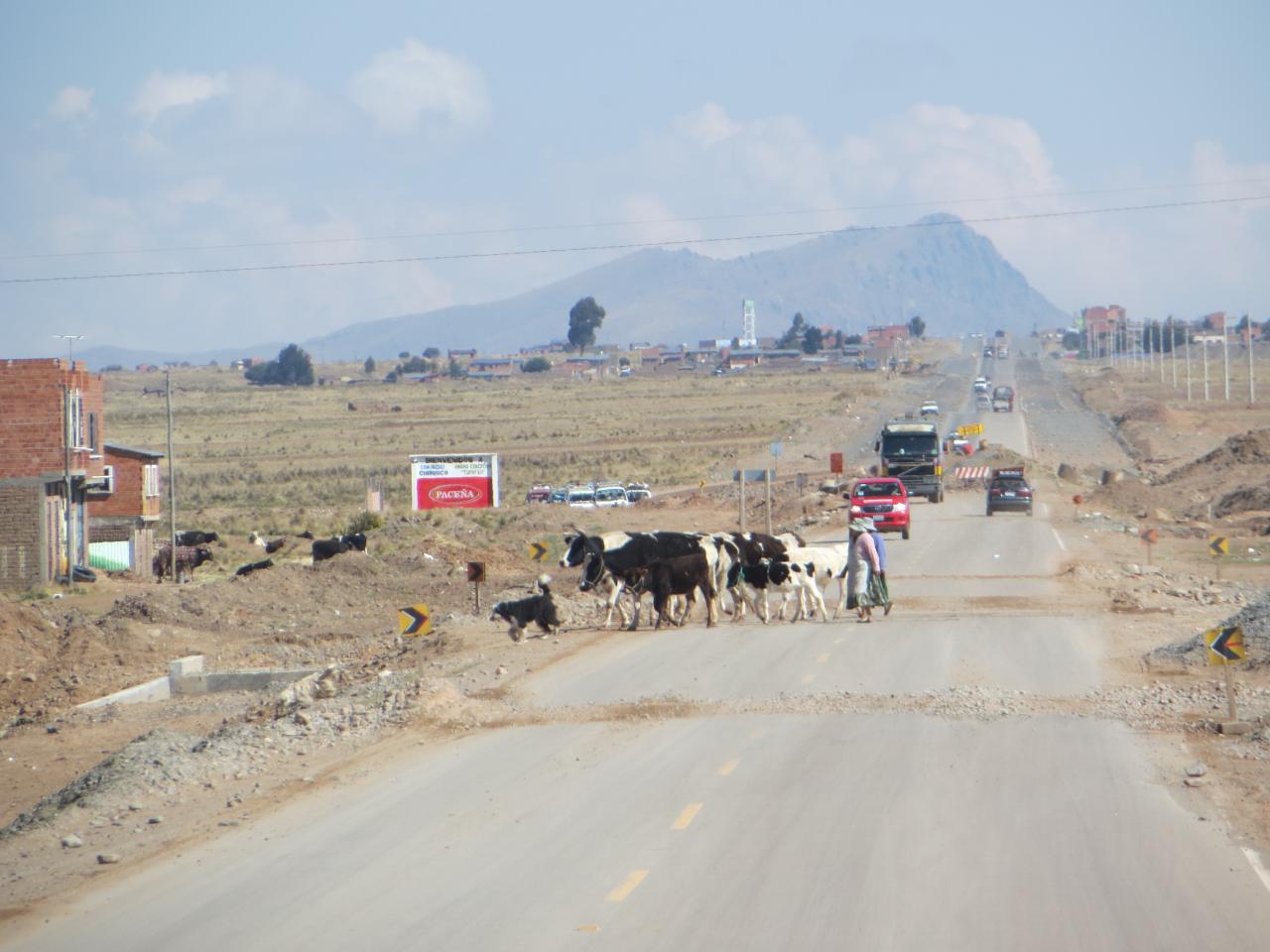 Sur la route de Copacabana
