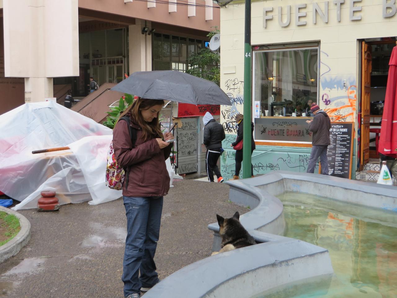 Valparaiso sous la pluie