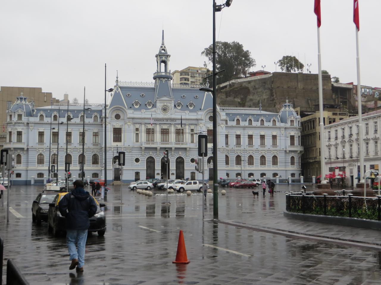 Valparaiso sous la pluie