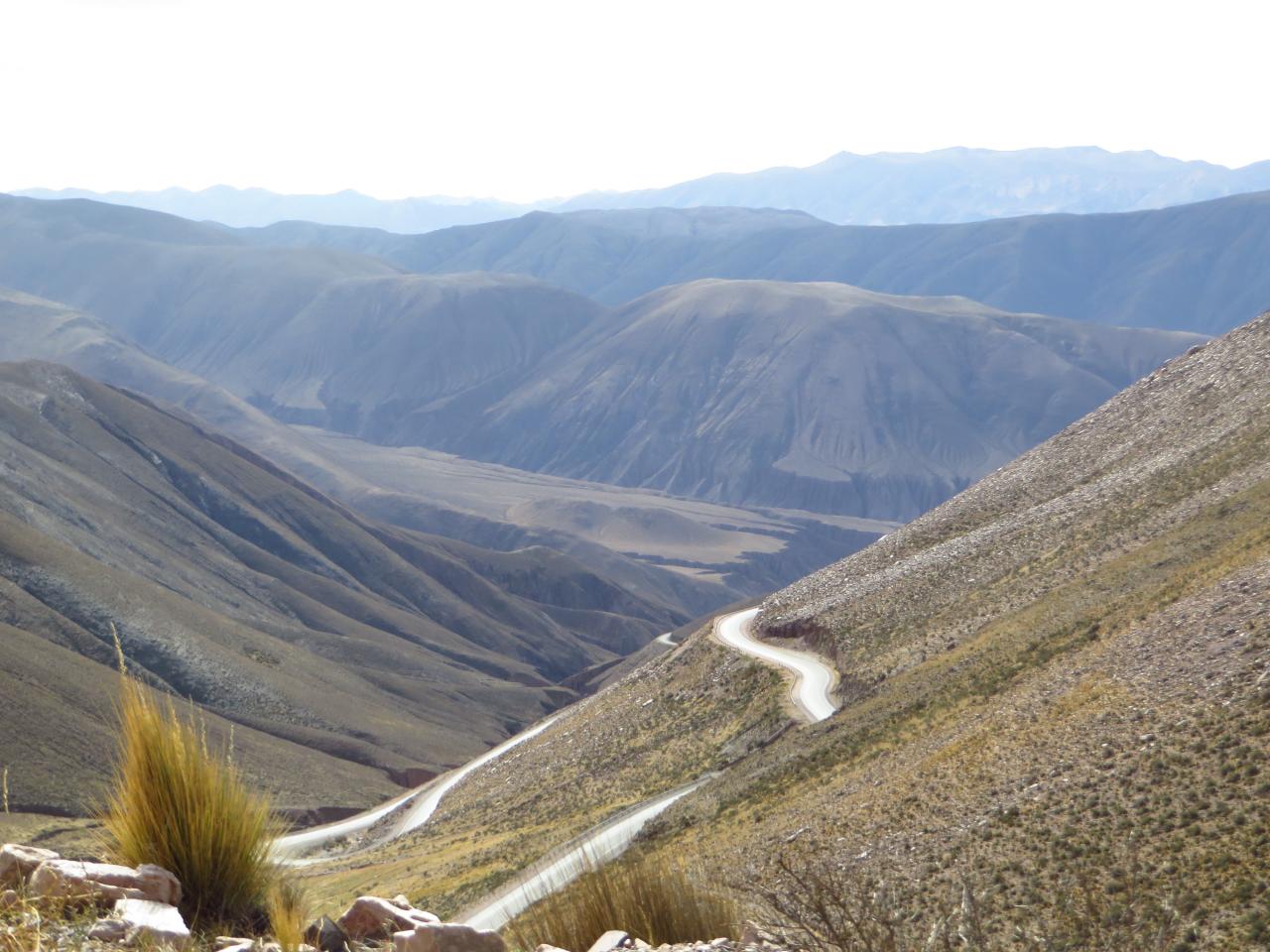 Sur la route des Salinas Grandes (désert de sel)