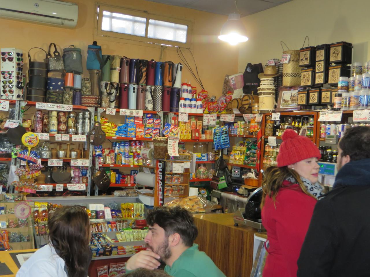 Petit magasin typique argentin